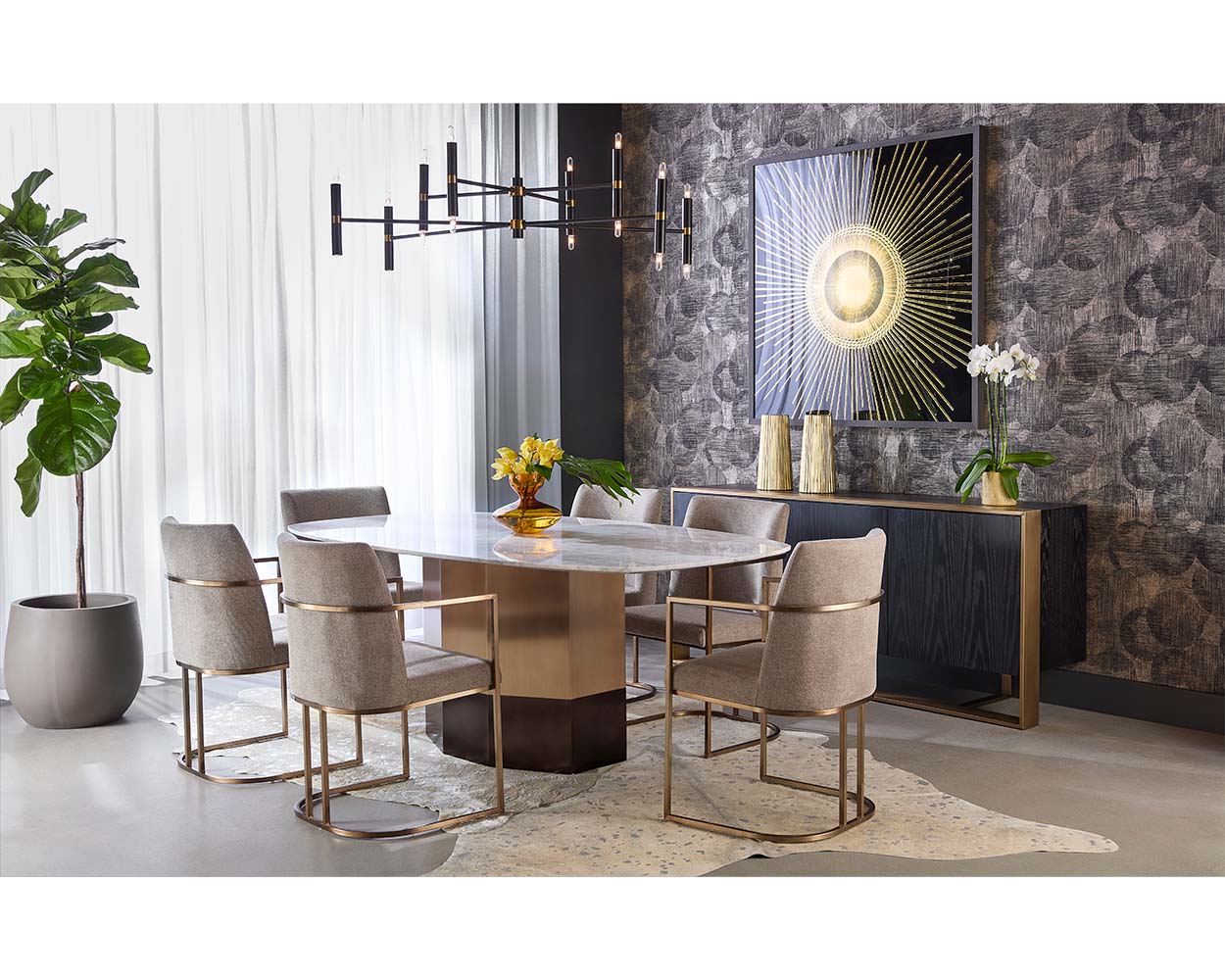 Briggs Chandelier - Black