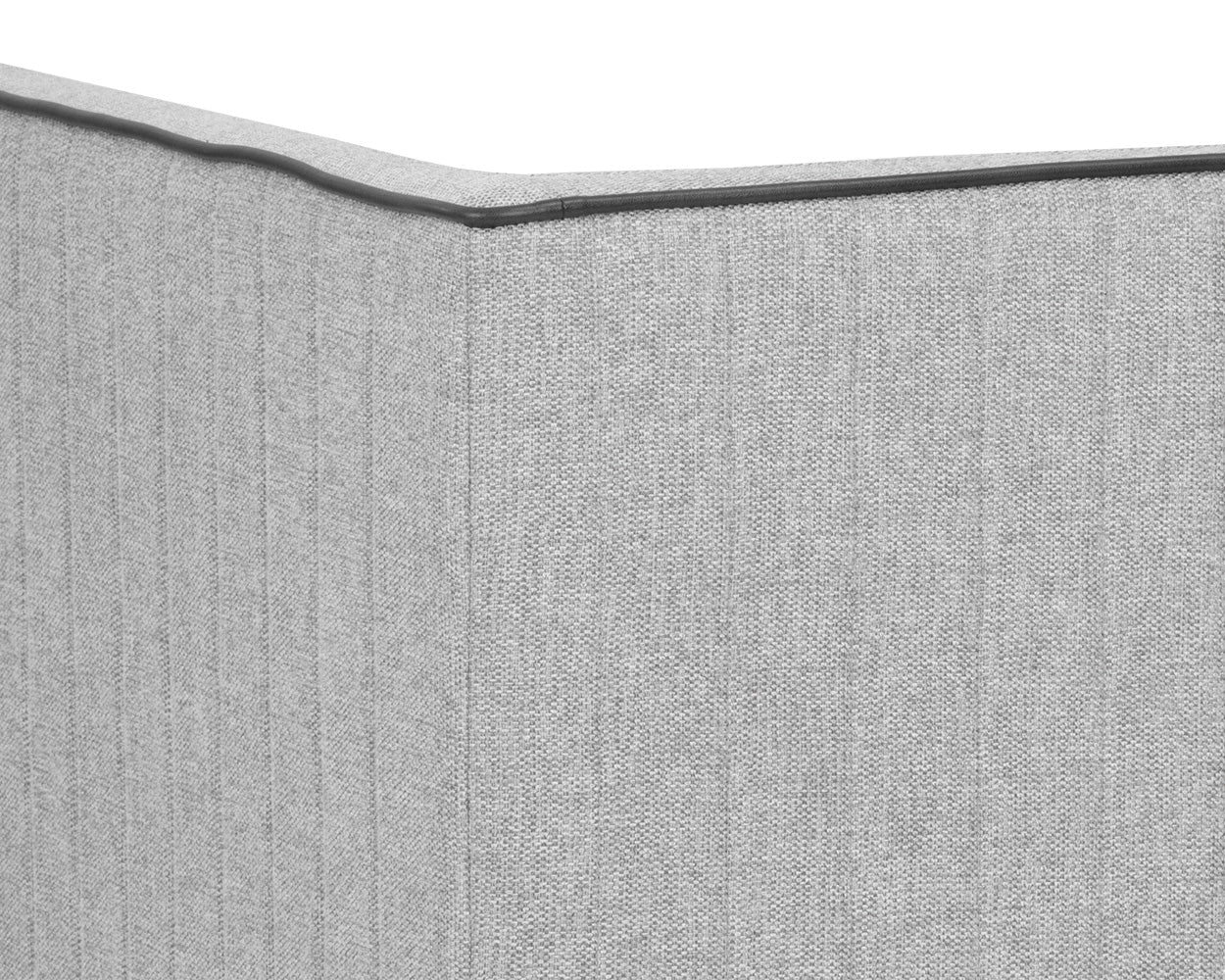 Batavia Armchair - Belfast Heather Grey / Bravo Portabella