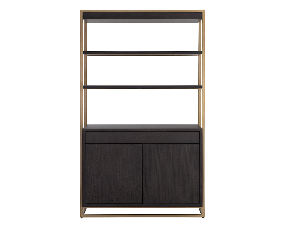 Baldessara Bookcase - Brown