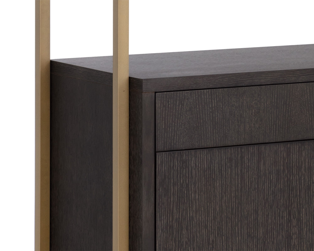 Baldessara Bookcase - Brown