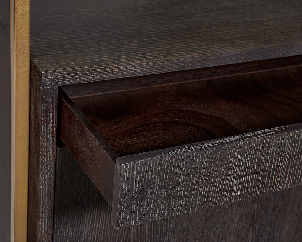 Baldessara Bookcase - Brown