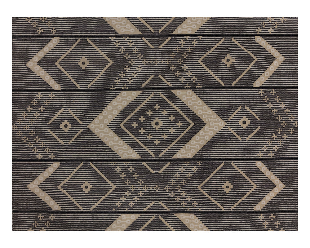 Asana Hand-woven Rug - Black