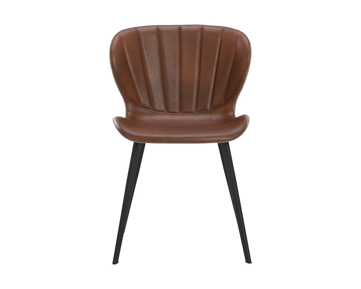 Arabella Dining Chair - Bravo Cognac / November Grey