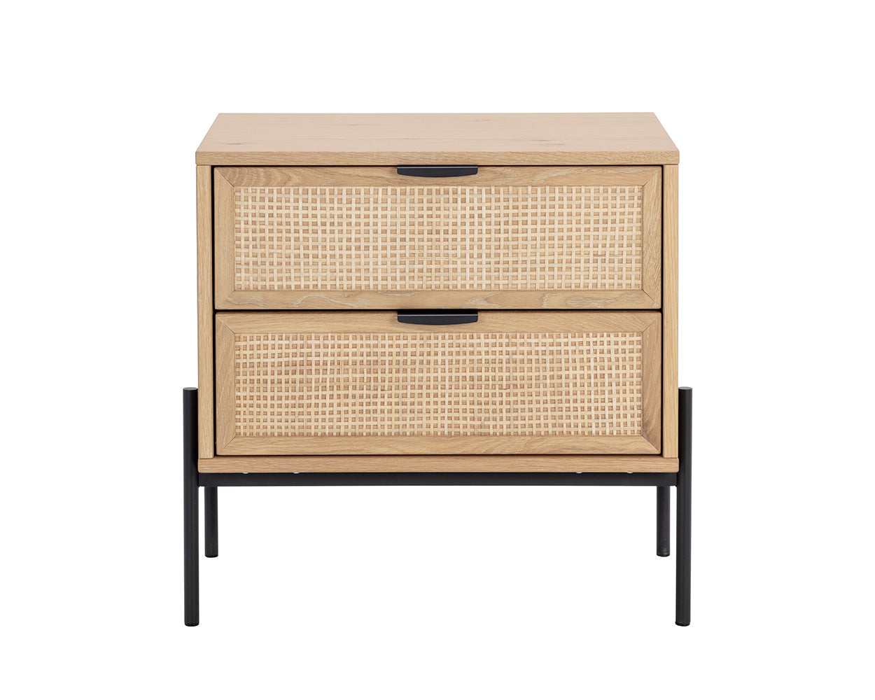 Avida Nightstand - Rustic Oak