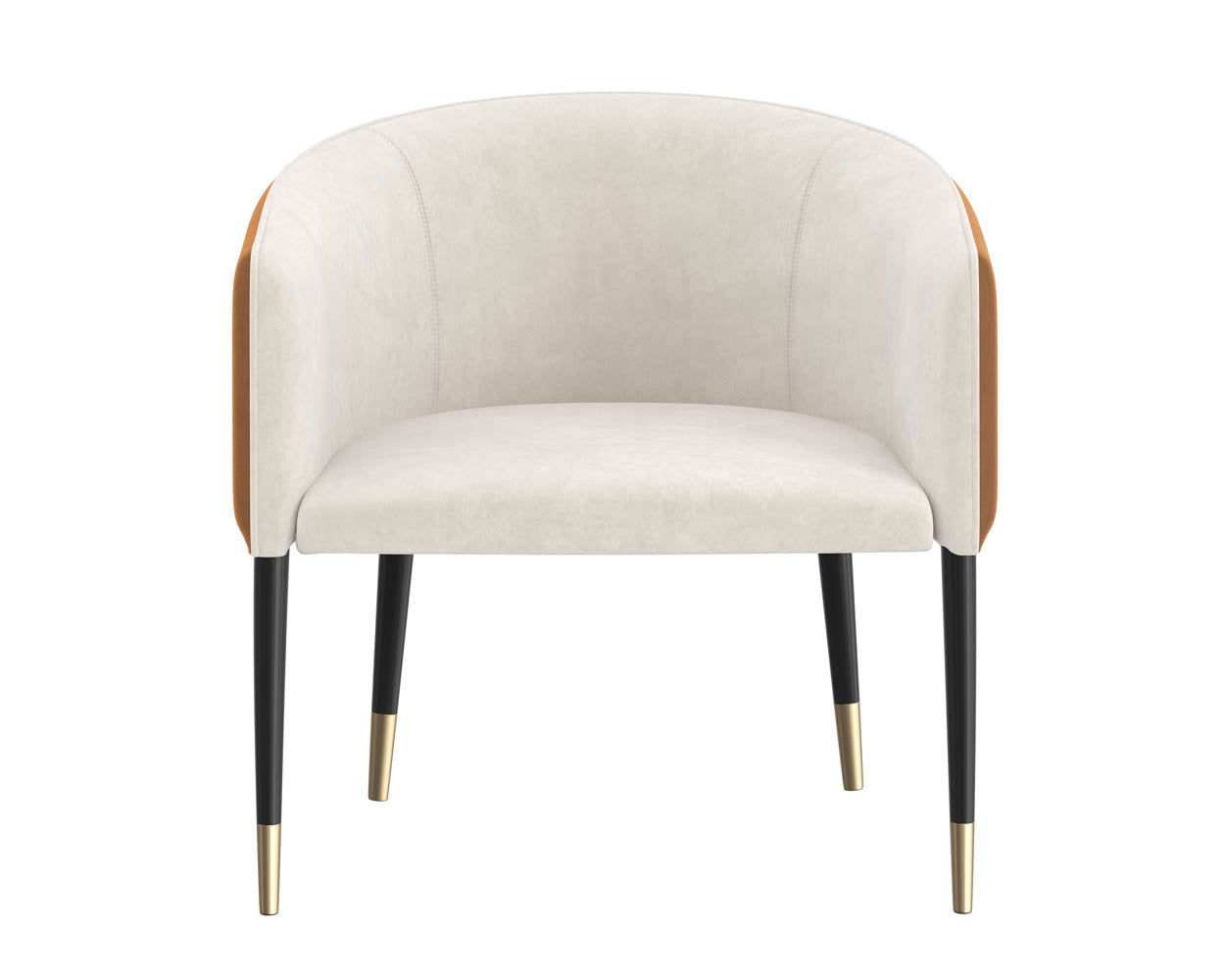 Asher Lounge Chair - Meg Taupe / Meg Gold