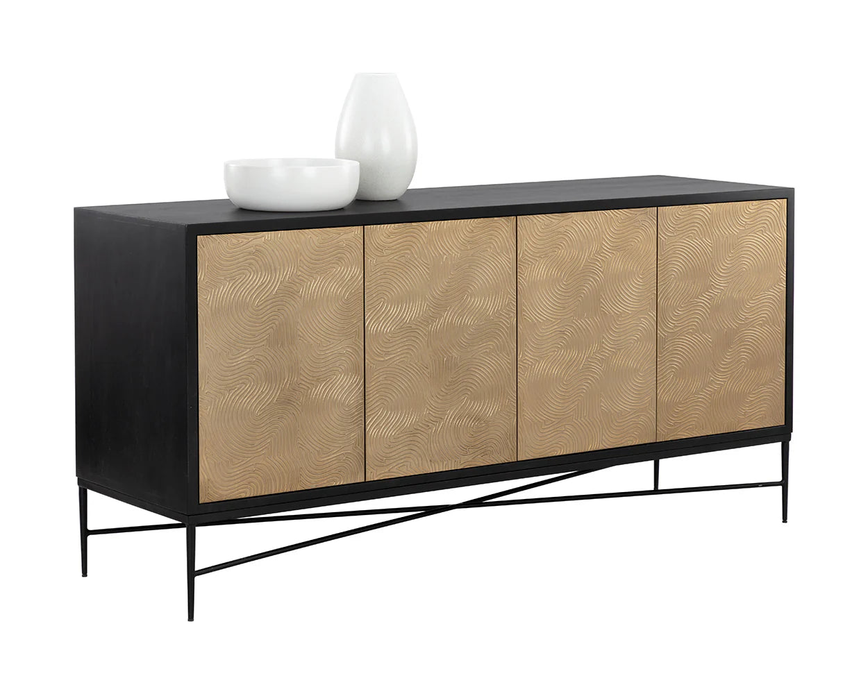 Algarve Sideboard - Champagne Gold