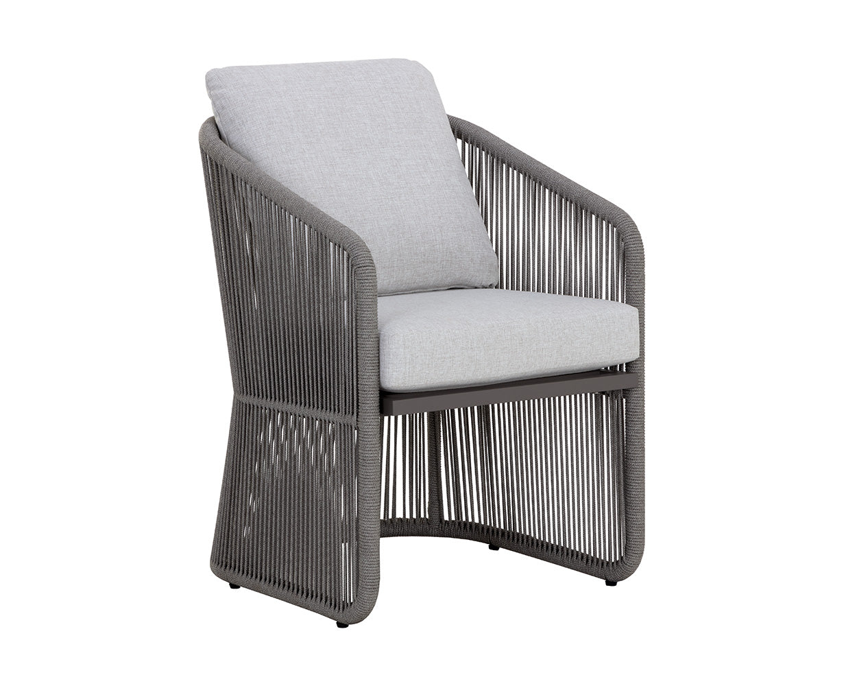 Allariz Dining Armchair - Warm Grey - Gracebay Light Grey