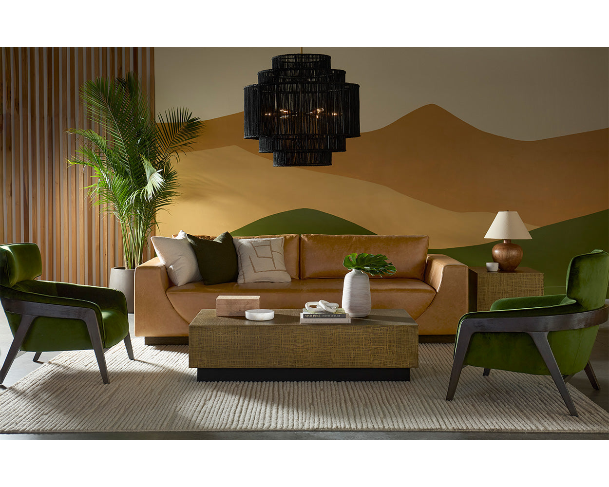 Anakin Sofa - Dark Brown - Tuscany Cognac Leather