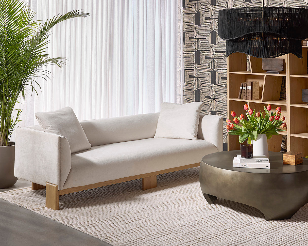 Anwa Sofa - Polo Club Muslin