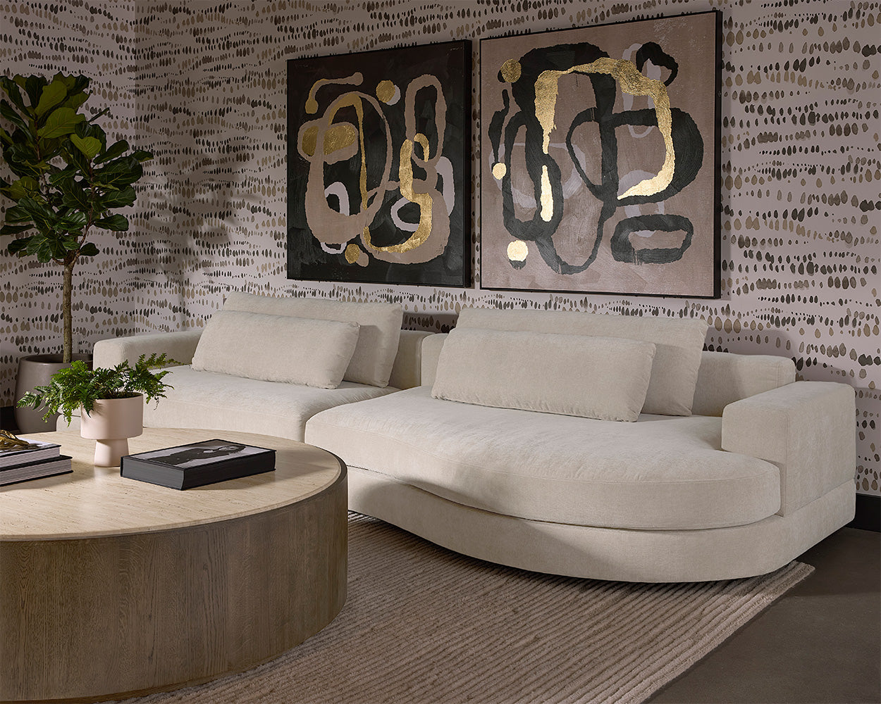 Baela Sofa - Danny Cream