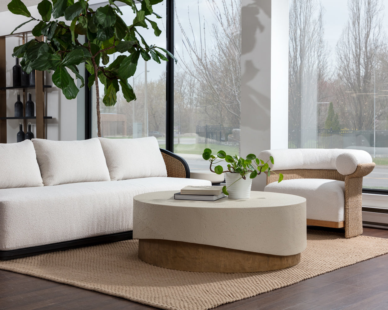 Asos Lounge Chair - Louis Cream
