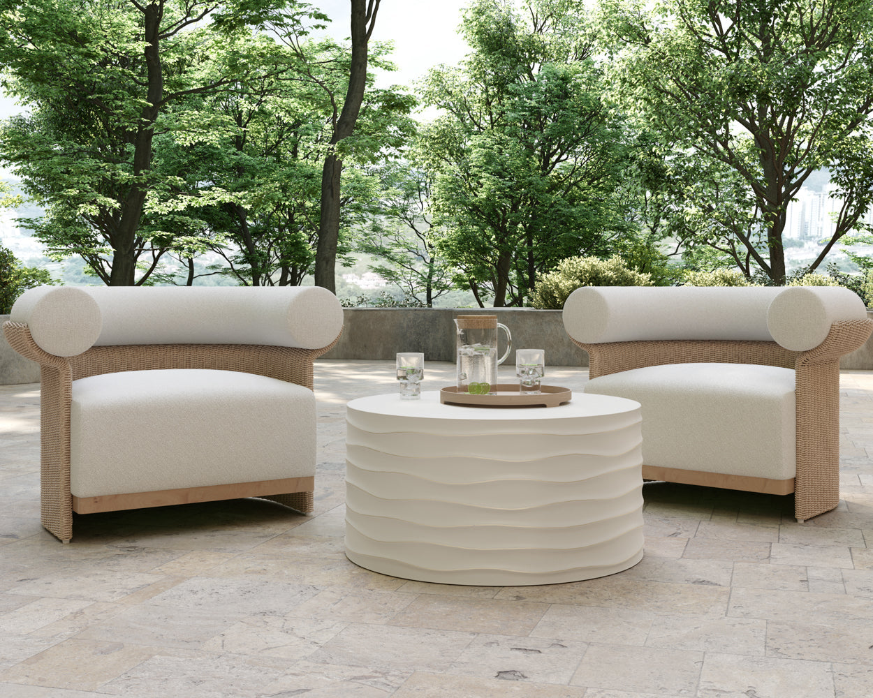 Asos Lounge Chair - Louis Cream