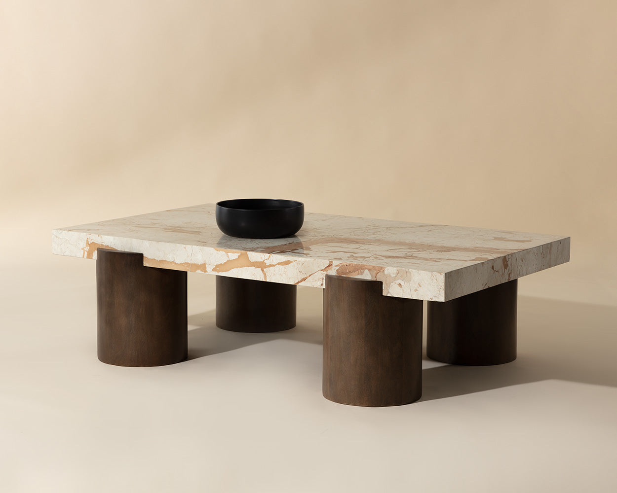 Ardi Coffee Table - Crema Breccia Marble