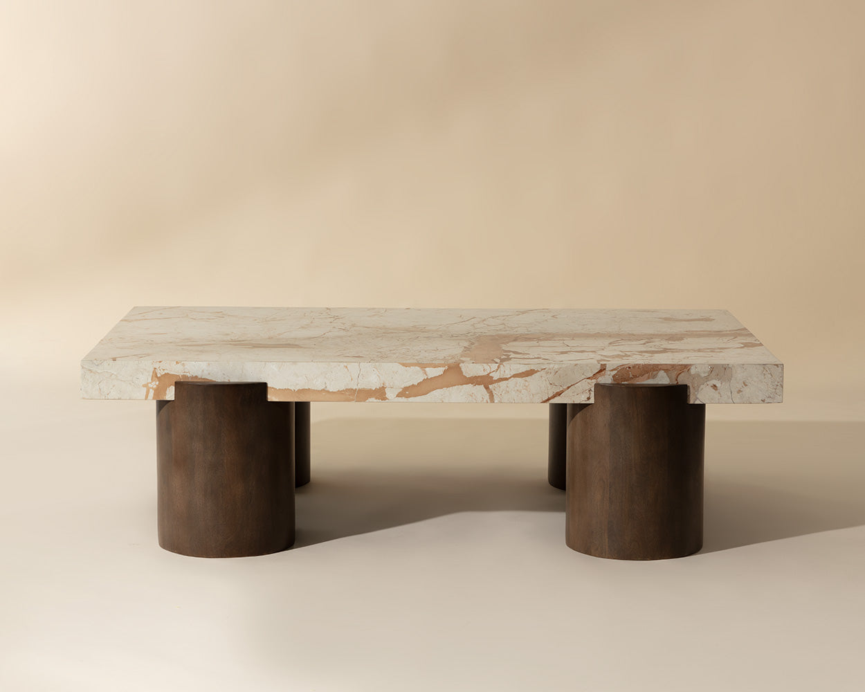 Ardi Coffee Table - Crema Breccia Marble