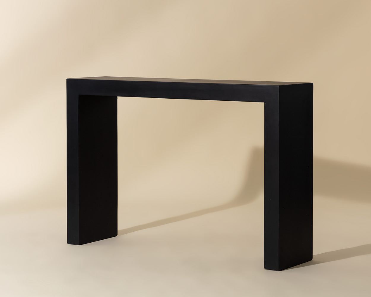 Axle Console Table - Black