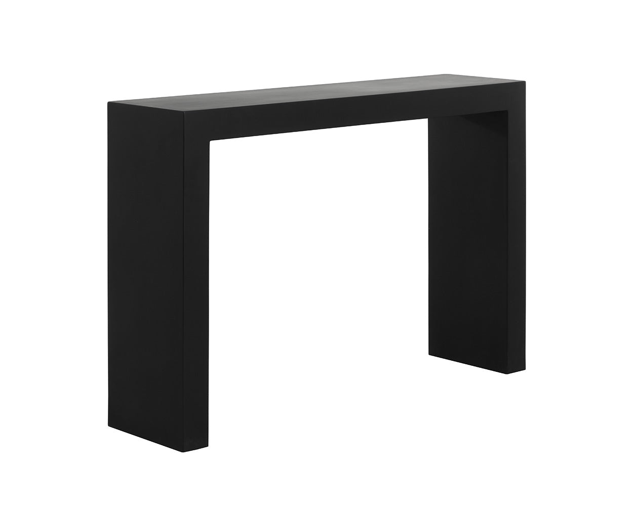 Axle Console Table - Black