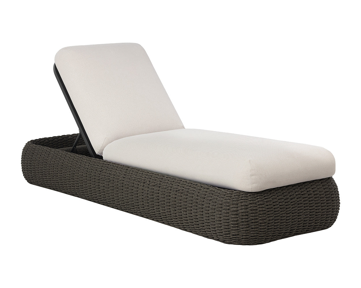 Barcelona Lounger - Grey - Palazzo Cream