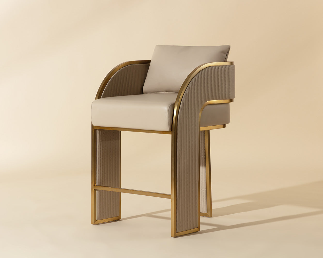 Baz Counter Stool - Napa Beige