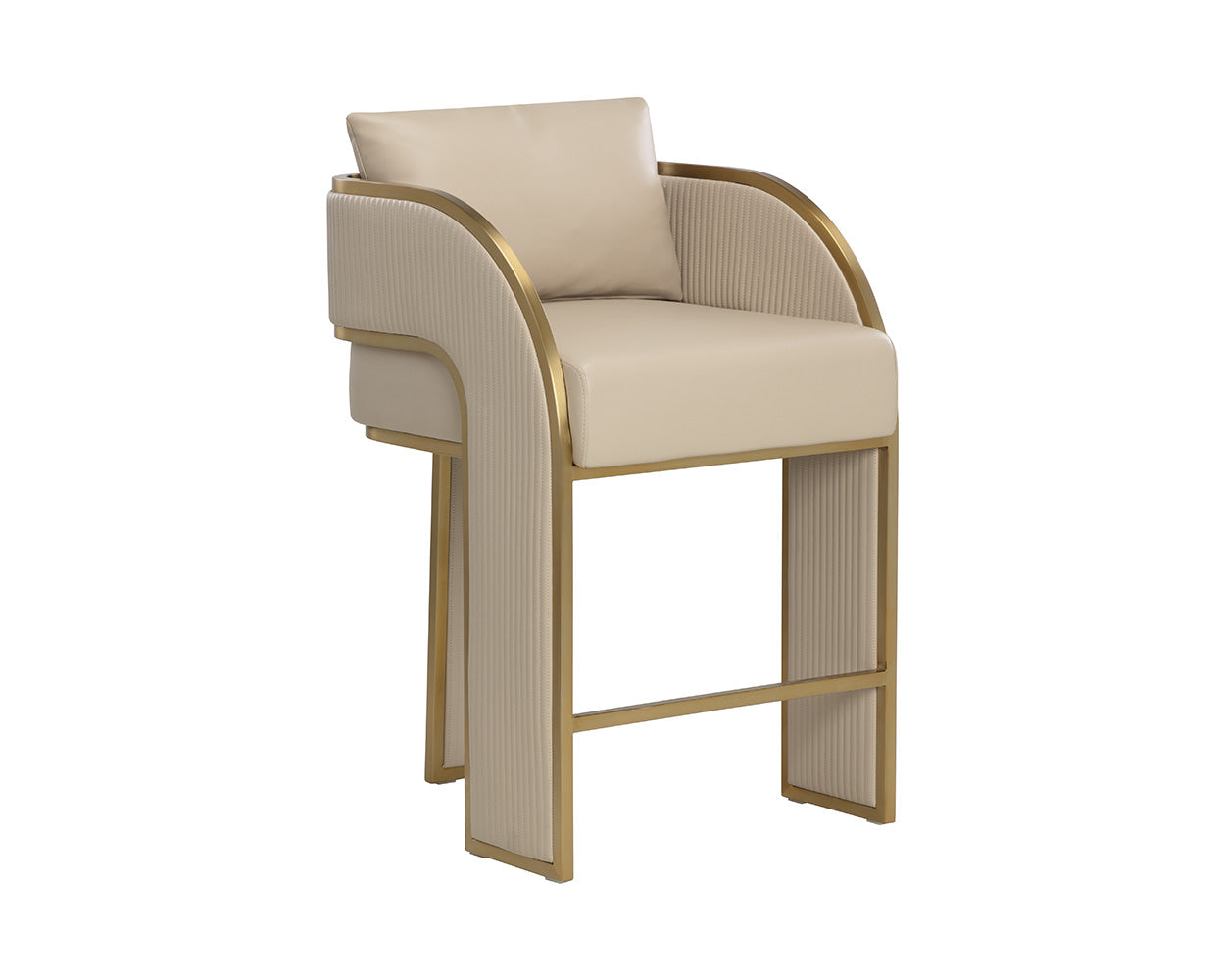 Baz Counter Stool - Napa Beige