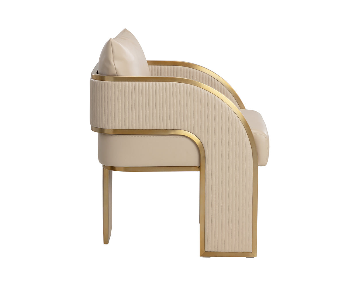 Baz Dining Armchair - Napa Beige