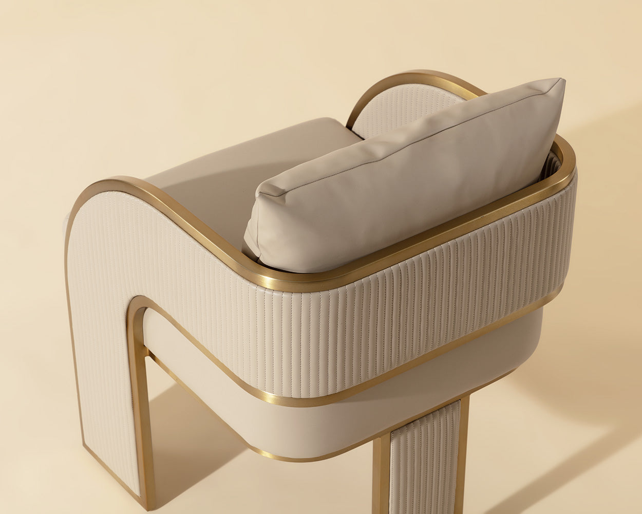 Baz Dining Armchair - Napa Beige