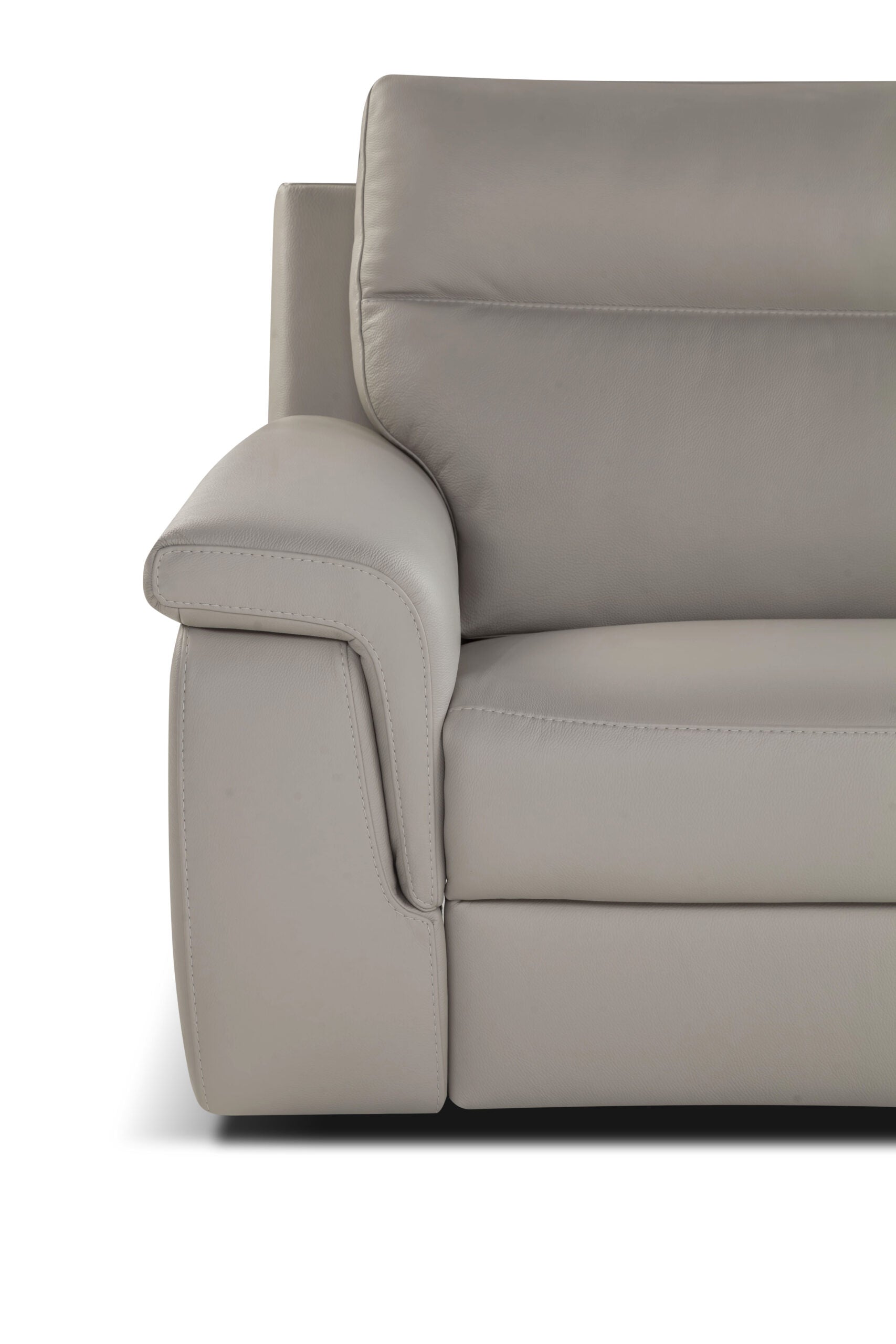 Alan Leather Power 67" Loveseat