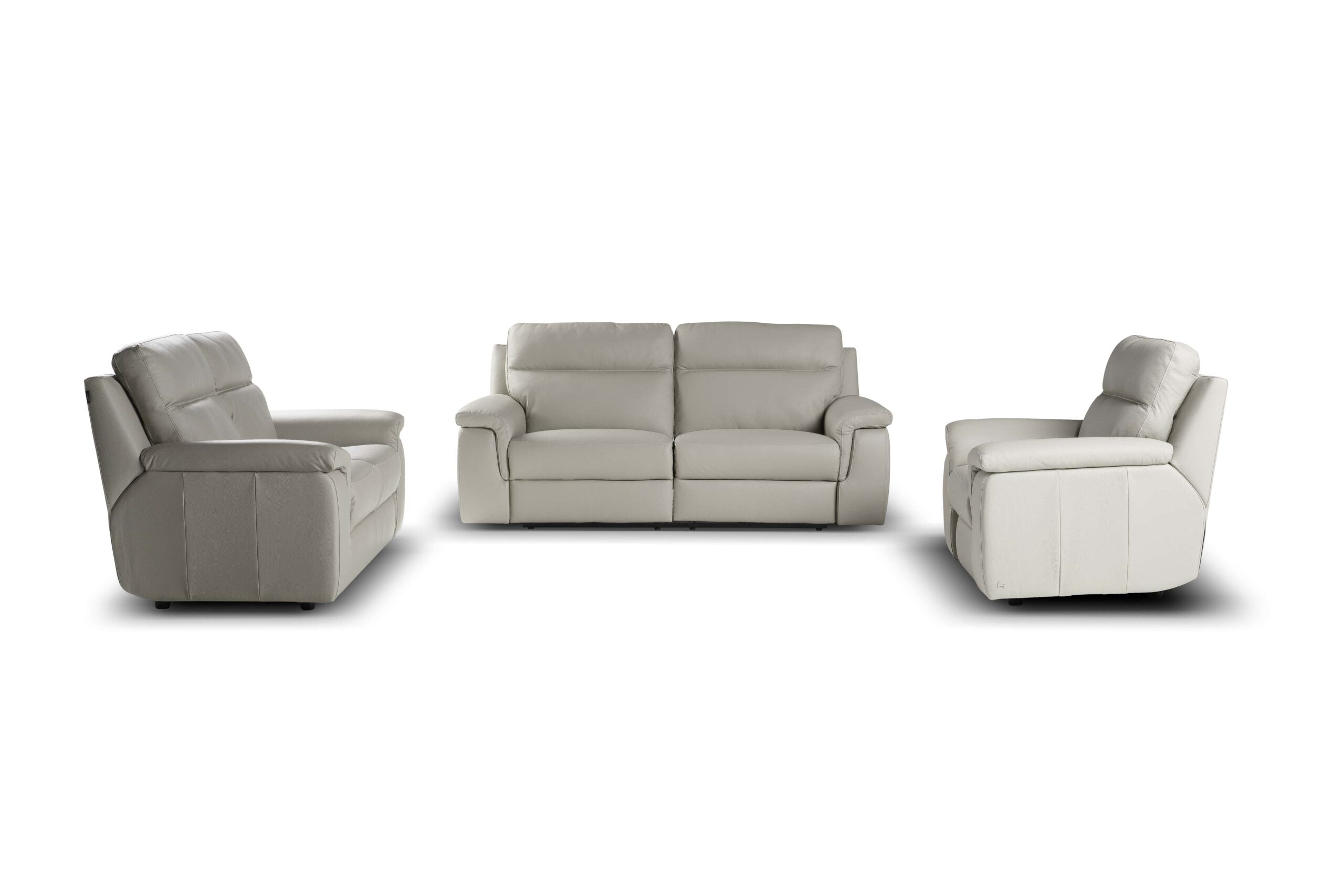 Alan Leather Power 67" Loveseat