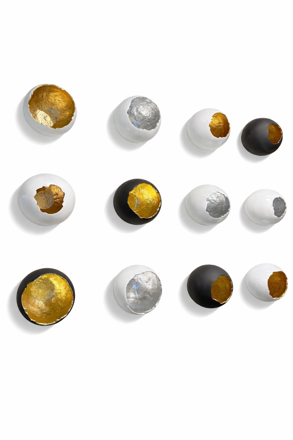 Broken Egg Wall Art Set of 12