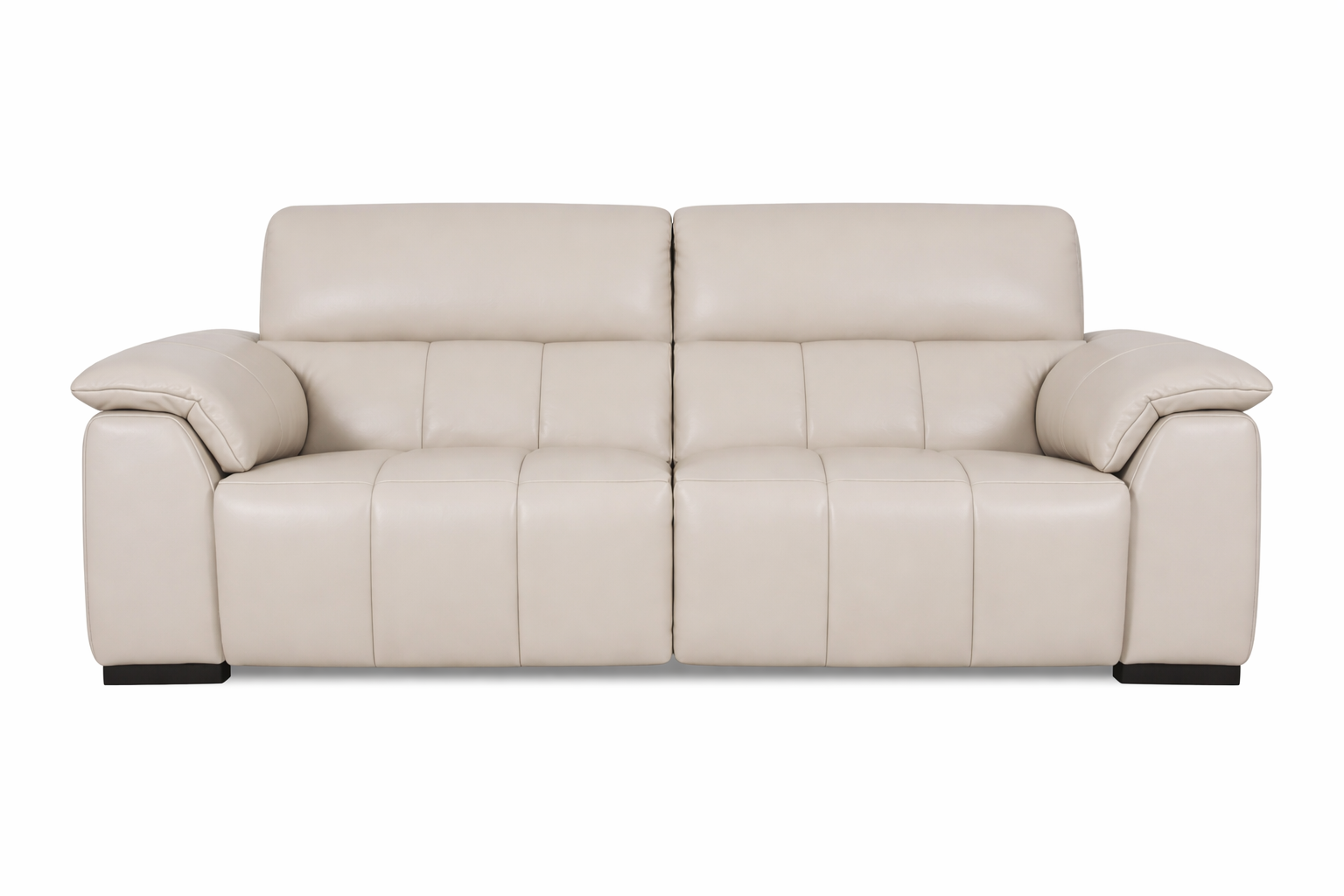 Cocoon Leather Power Reclining Sofa + Loveseat