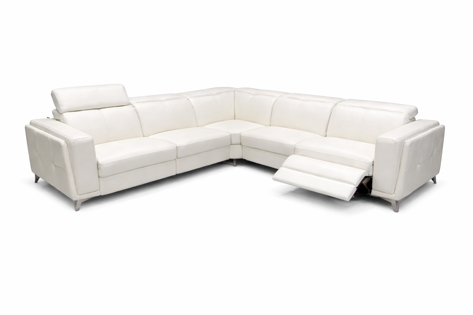 Paolo Power Leather Sectional