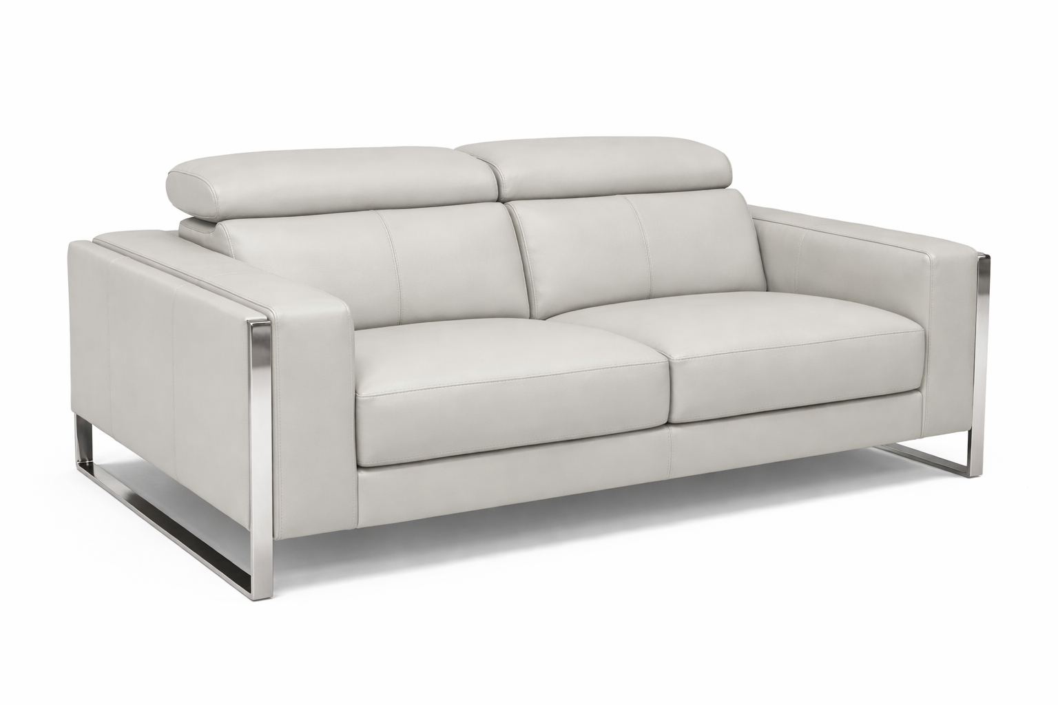 Pier Leather Sofa + Loveseat