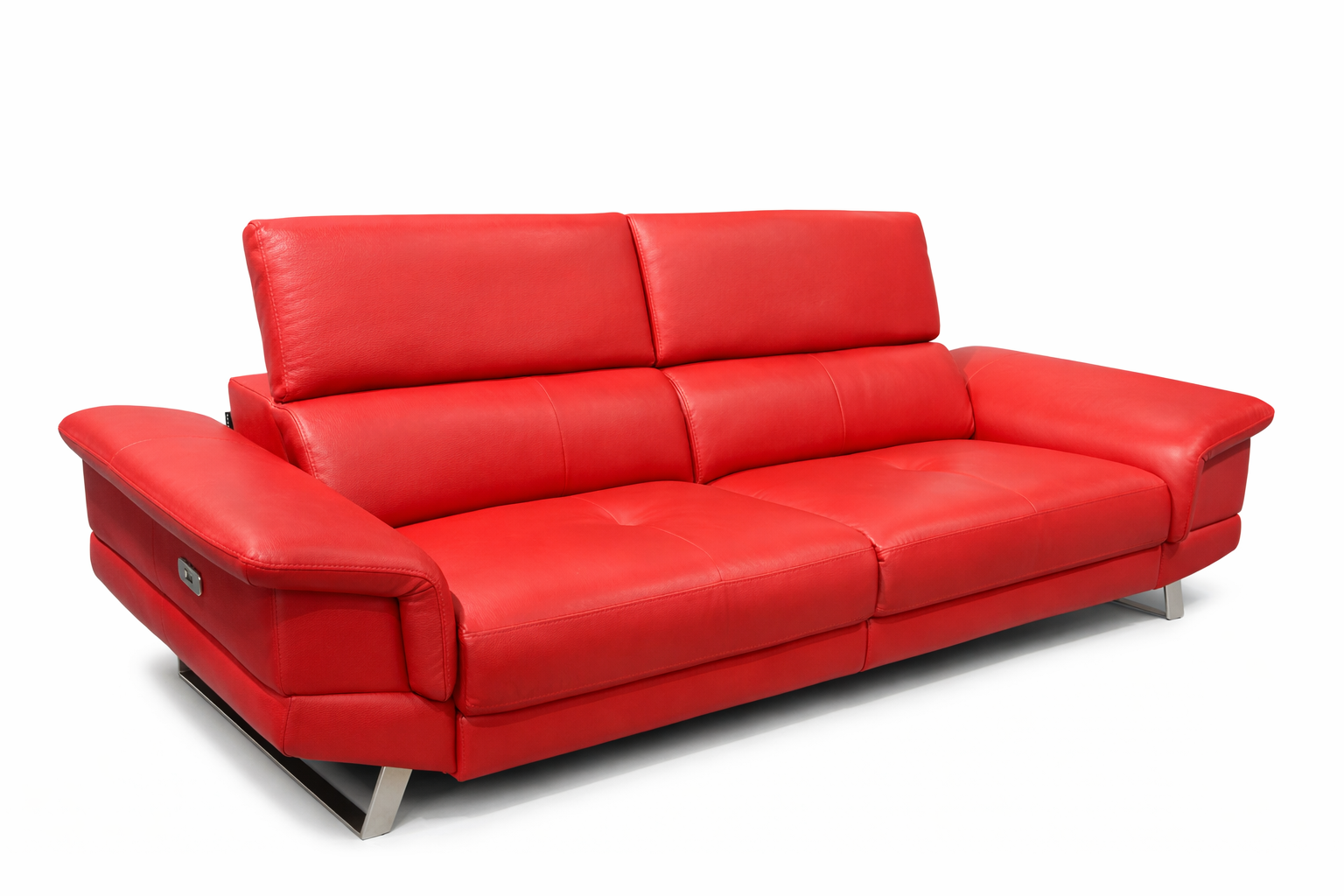 Select Leather Power Reclining Sofa + Loveseat