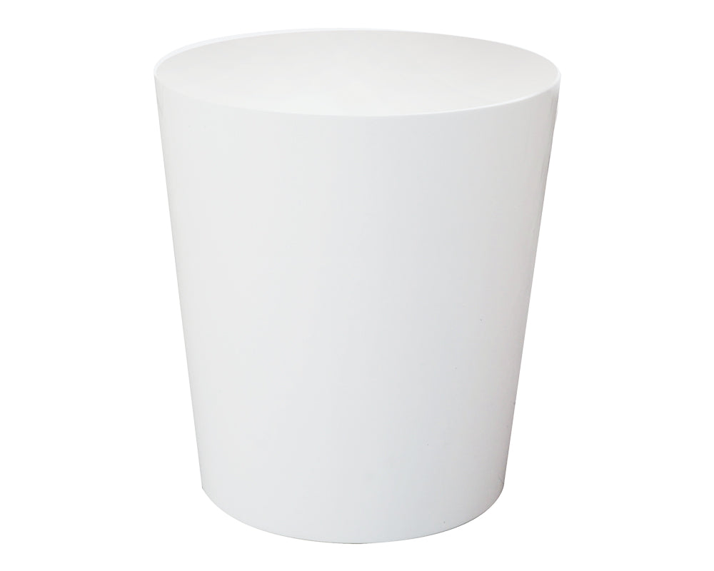 Montague End Table - High Gloss White