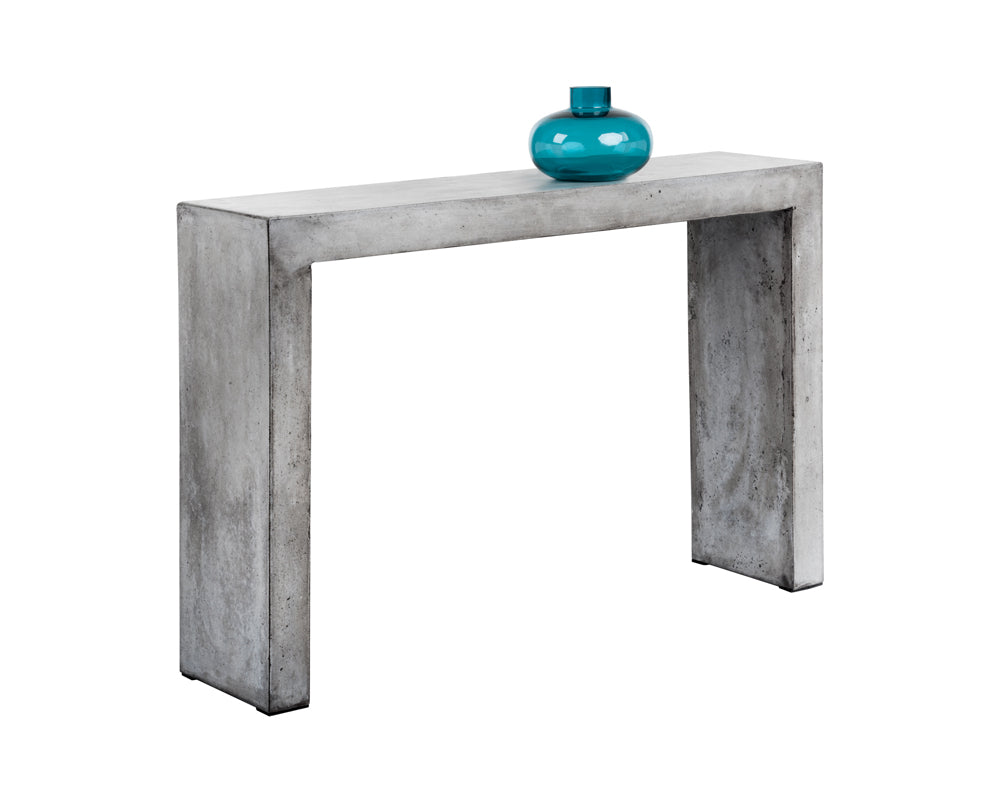 Axle Console Table - Grey