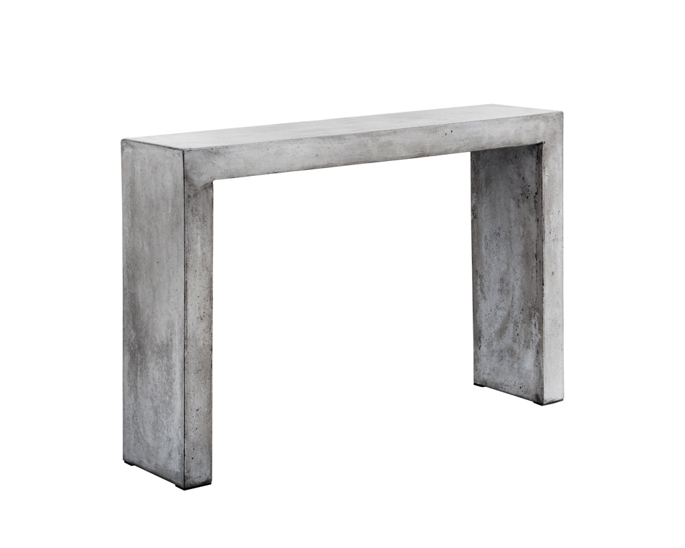 Axle Console Table - Grey
