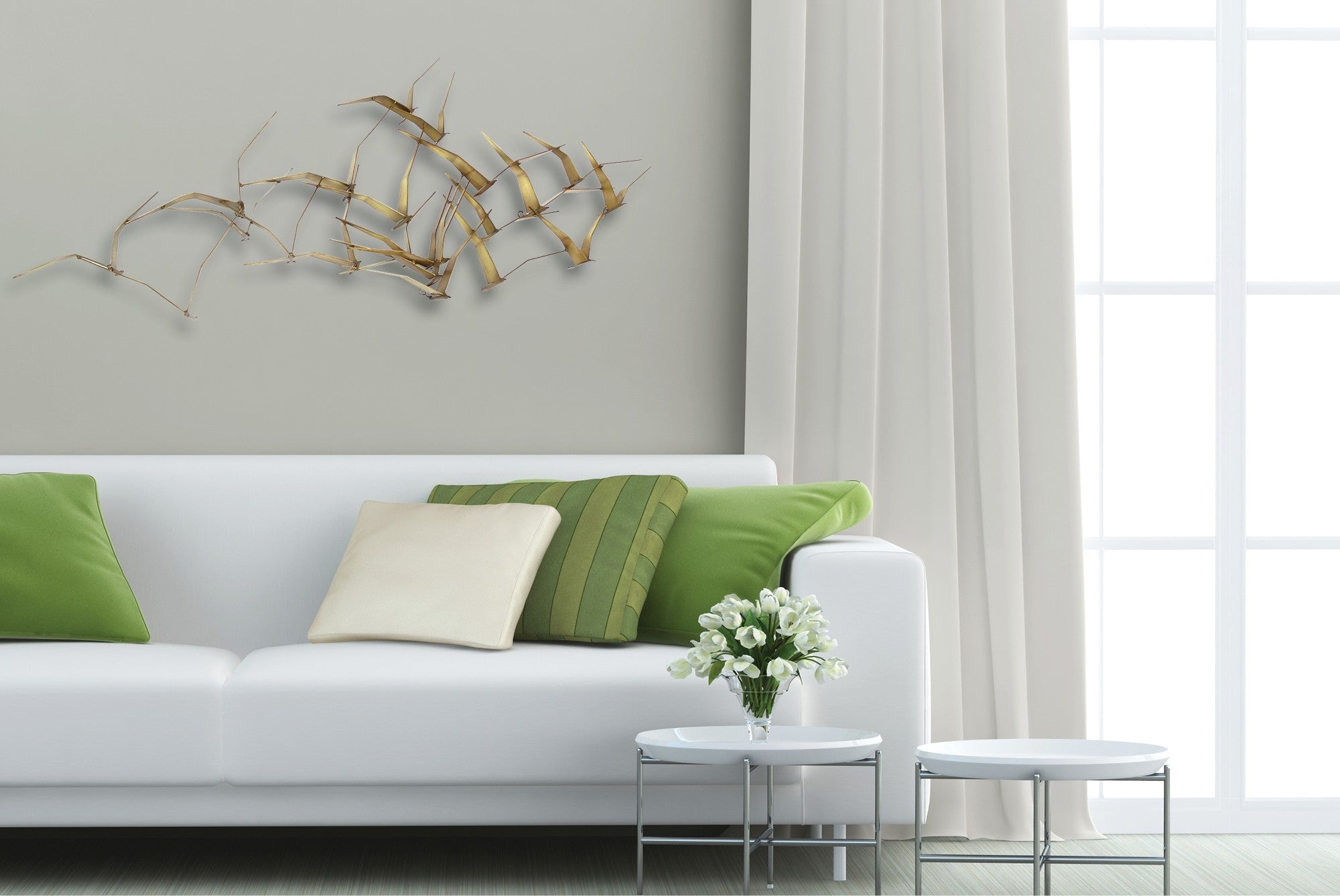 Vintage Seagulles Wall Art