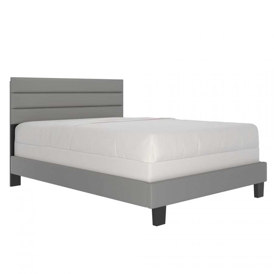 Gary Grey Double Bed
