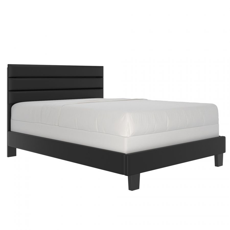 Gary Black Queen Bed