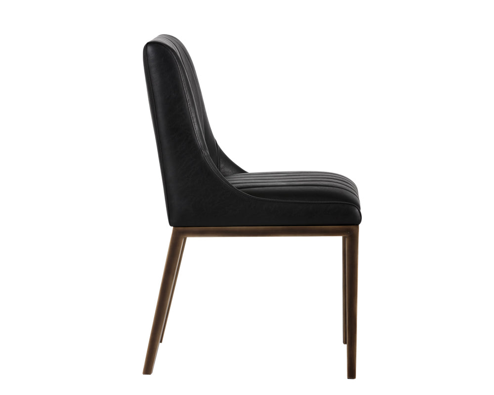 Halden Dining Chair - Vintage Black