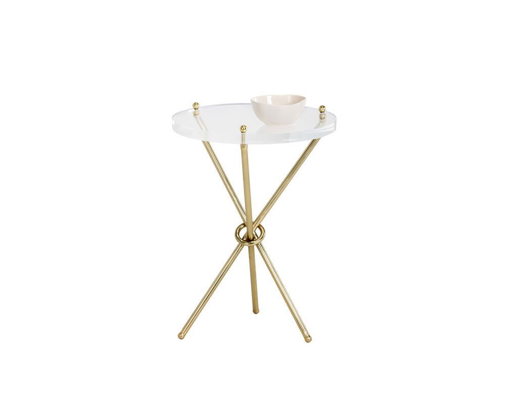 Cher Side Table - Brass
