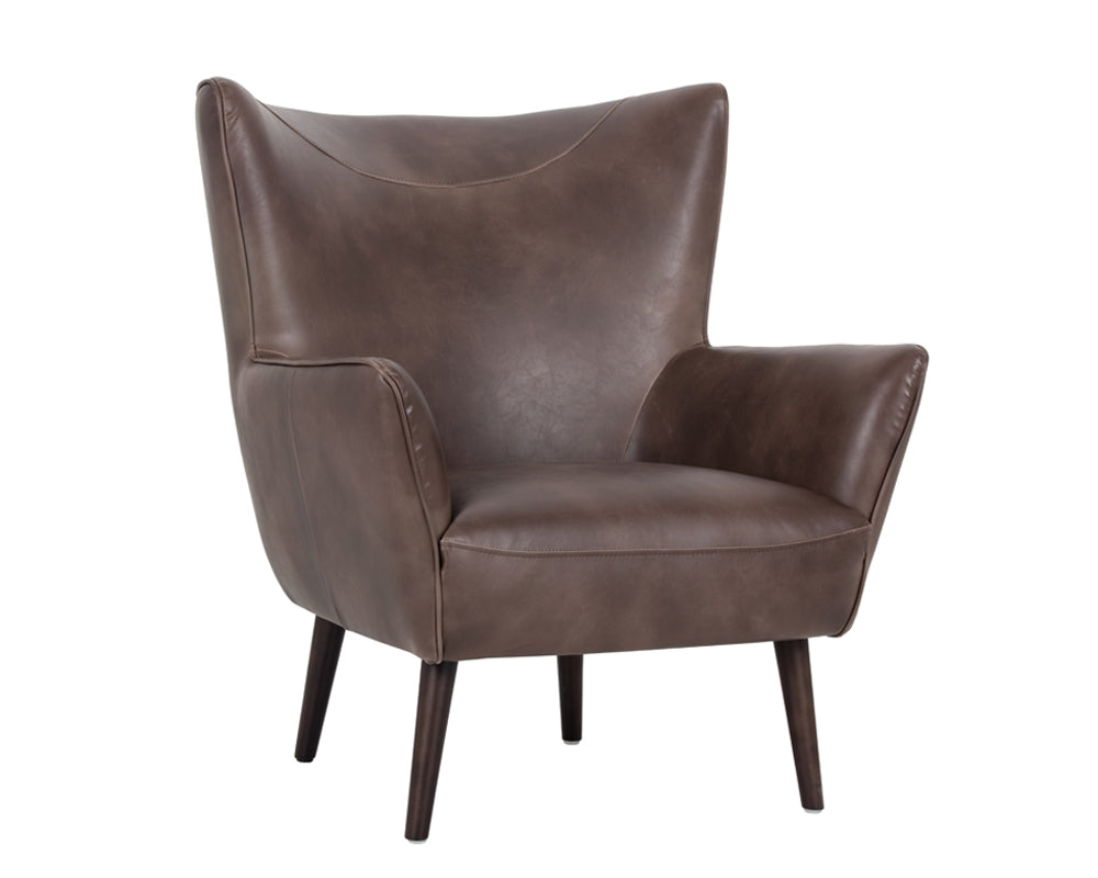 Luther Lounge Chair - Havana Dark Brown