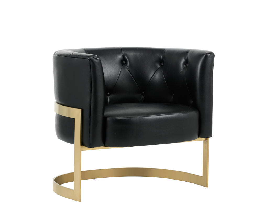 Karissa Lounge Chair - Cantina Black