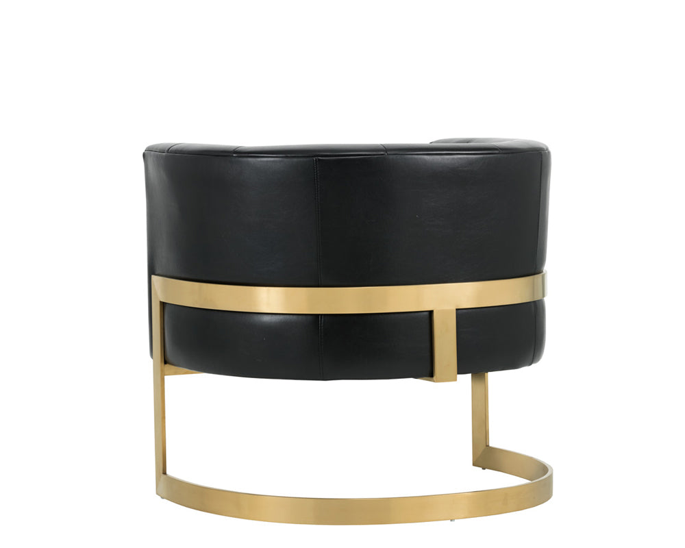 Karissa Lounge Chair - Cantina Black