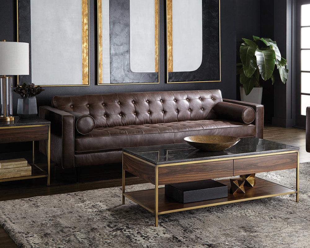 Donnie Sofa - Havana Dark Brown