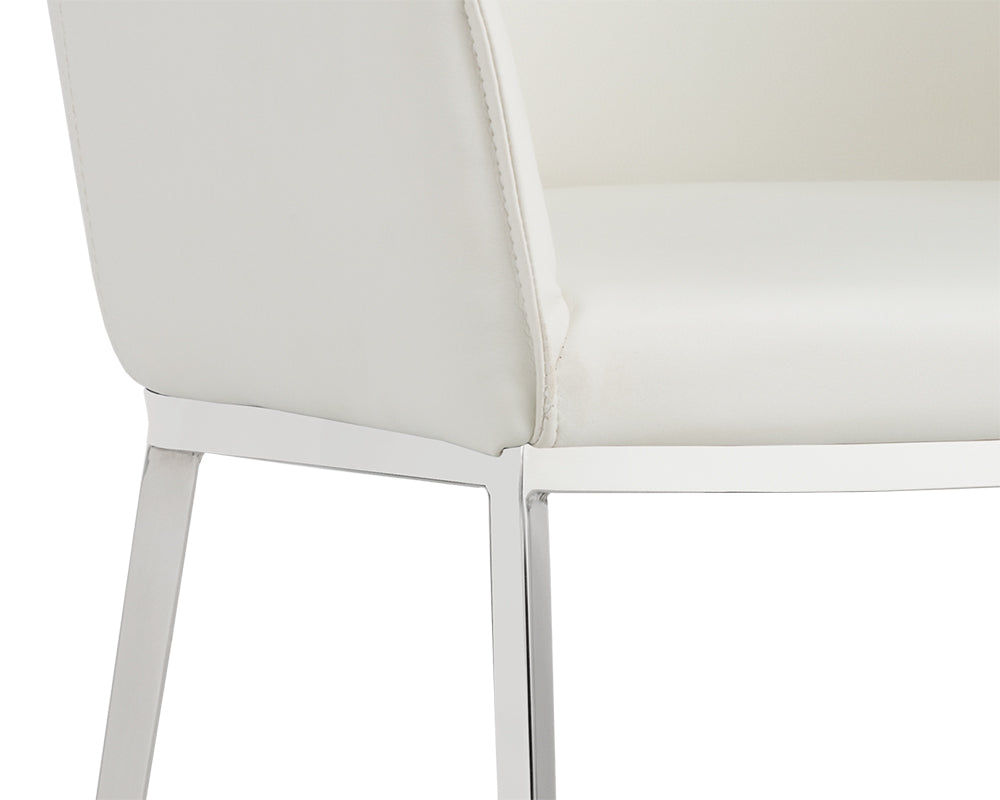 Stanis Counter Stool - White