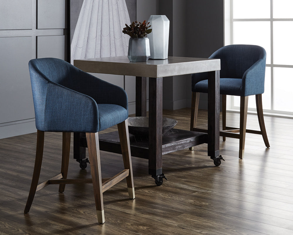 Nellie Counter Stool - Arena Navy