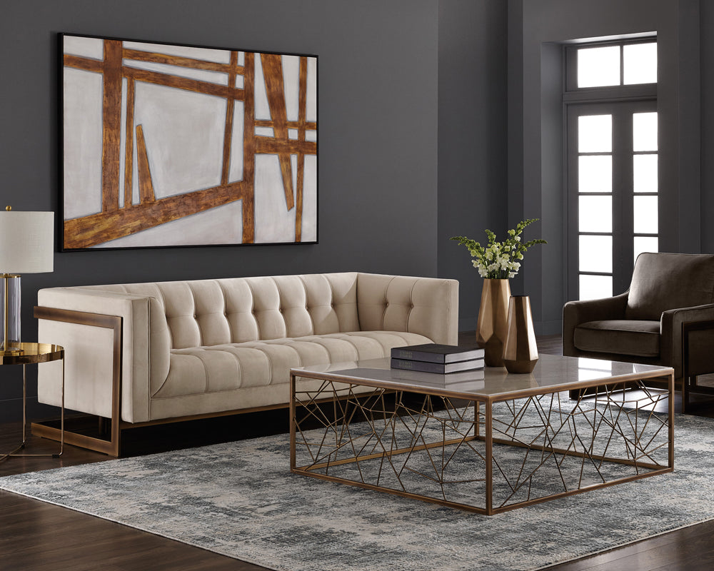 Kalmin Lounge Chair - Piccolo Pebble