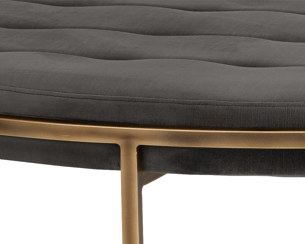 Ethel Ottoman - Round - Piccolo Pebble