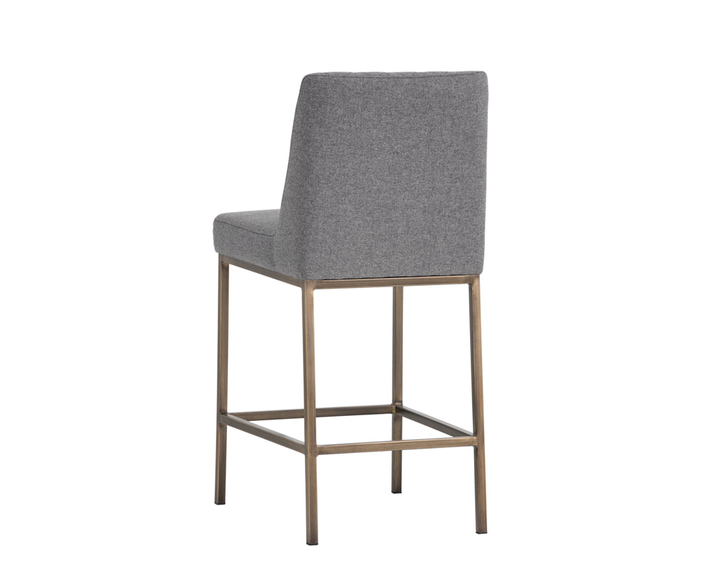 Leighland Counter Stool - Dark Grey