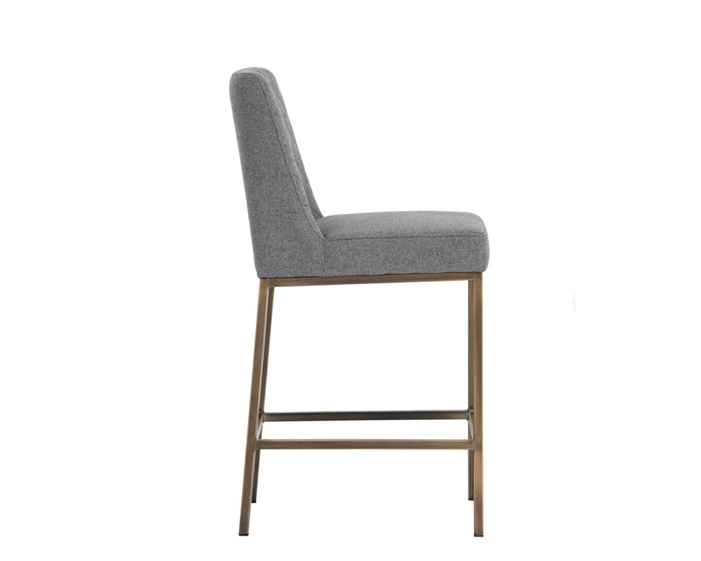 Leighland Counter Stool - Dark Grey